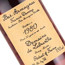 Francis Darroze Domaine de Busquet 1980 Bas Armagnac