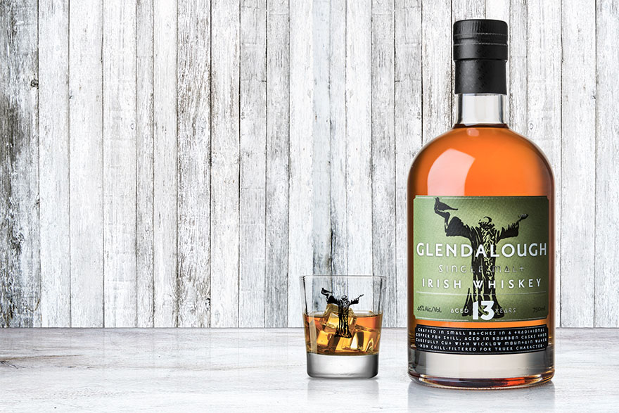 Glendalough Single Malt Irish Whiskey Aged 13 Years